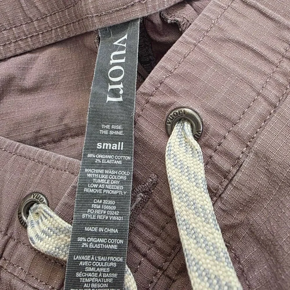 Vouri Purple Ripstop Pants Size Small